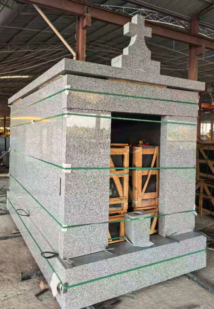YESTONE Cambodian Grey Granite monument American Tombstone Cambodia