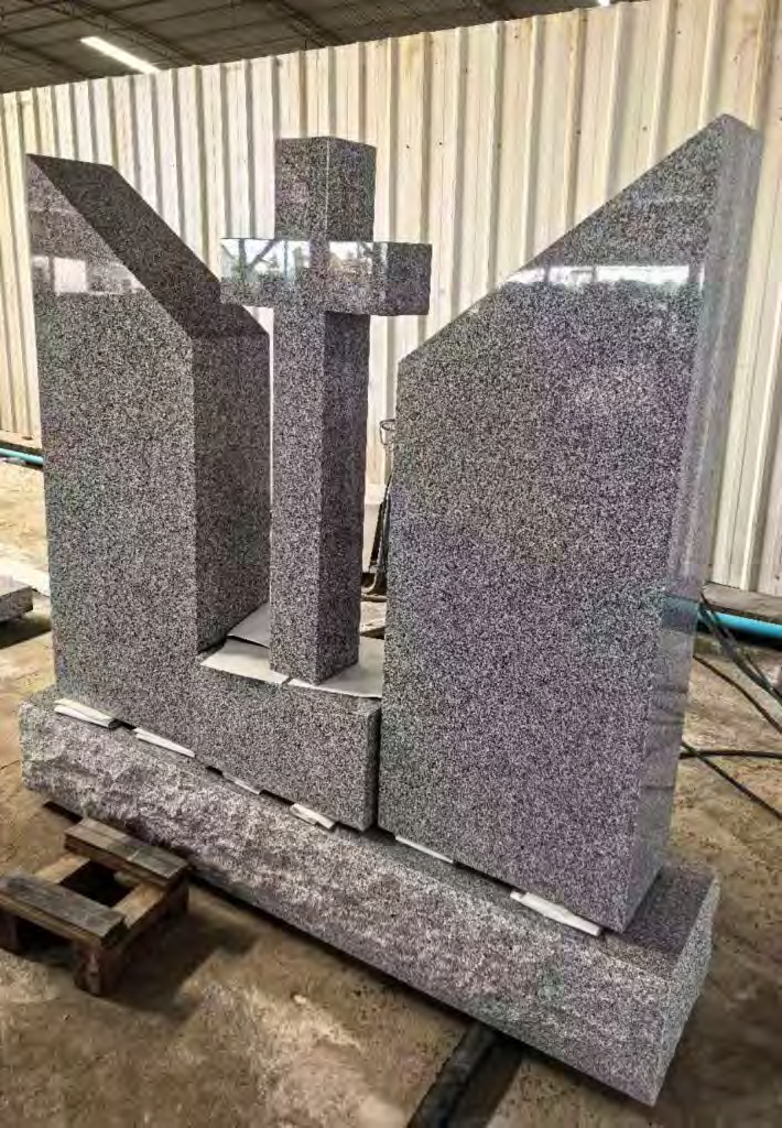 YESTONE Cambodian Grey Granite monument American Tombstone Cambodia