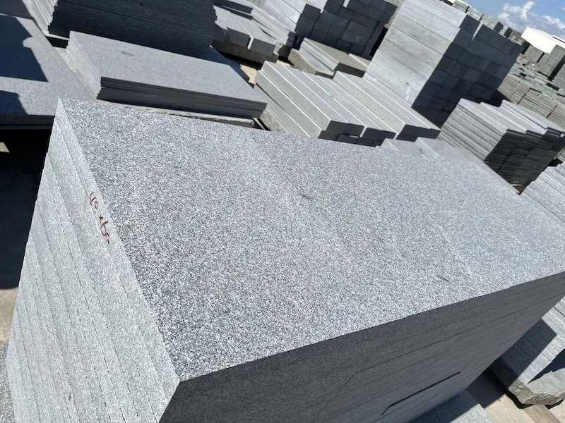 YESTONE granite Pavers application Cambodia