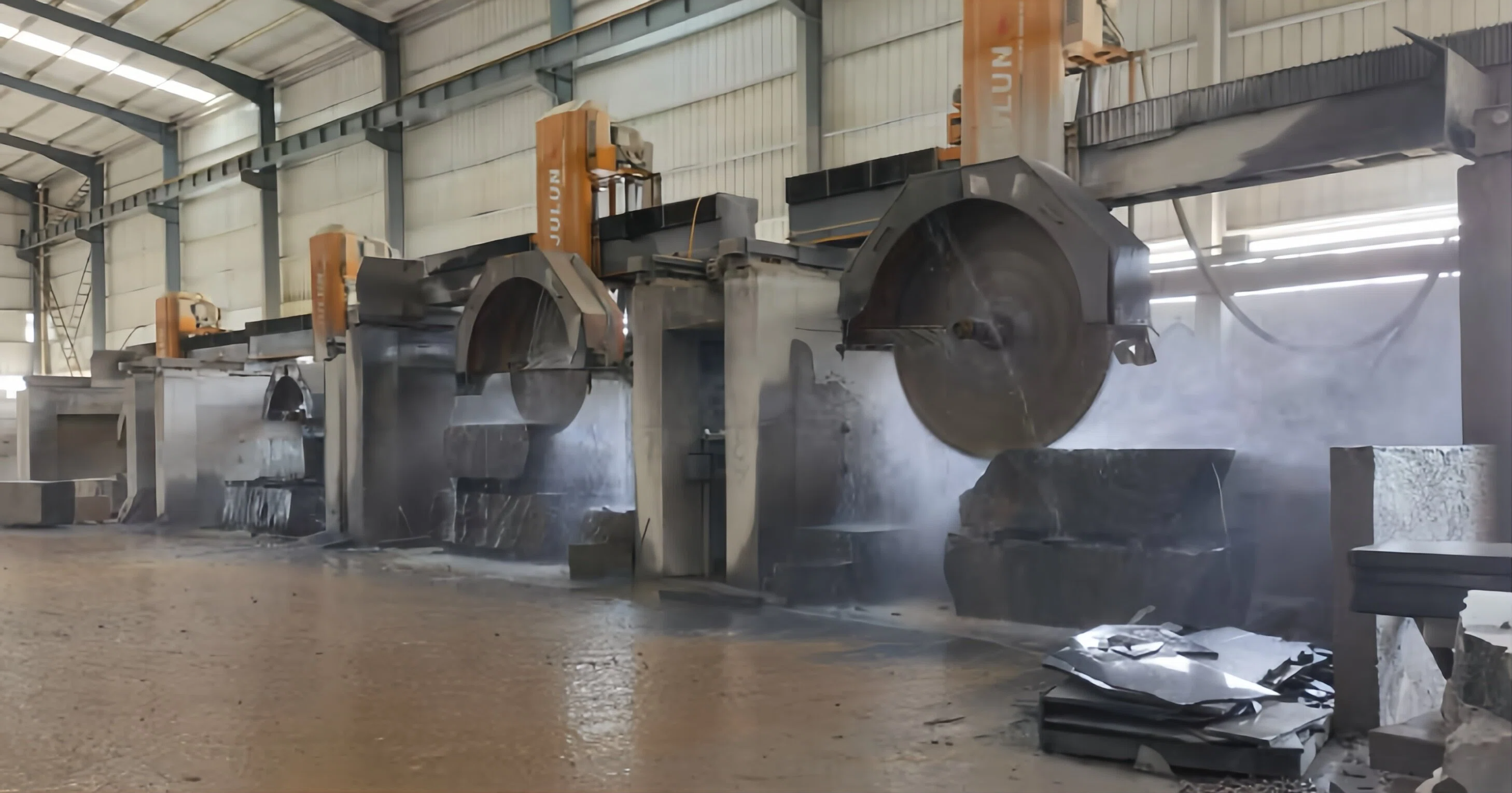 YESTONE Cambodia granite factory — 大切车间